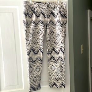 J.crew cropped matchstick trousers